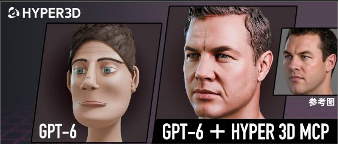 GPT-6 做 3D 行不行？Hyper3D MCP 组合打造人体解剖网页